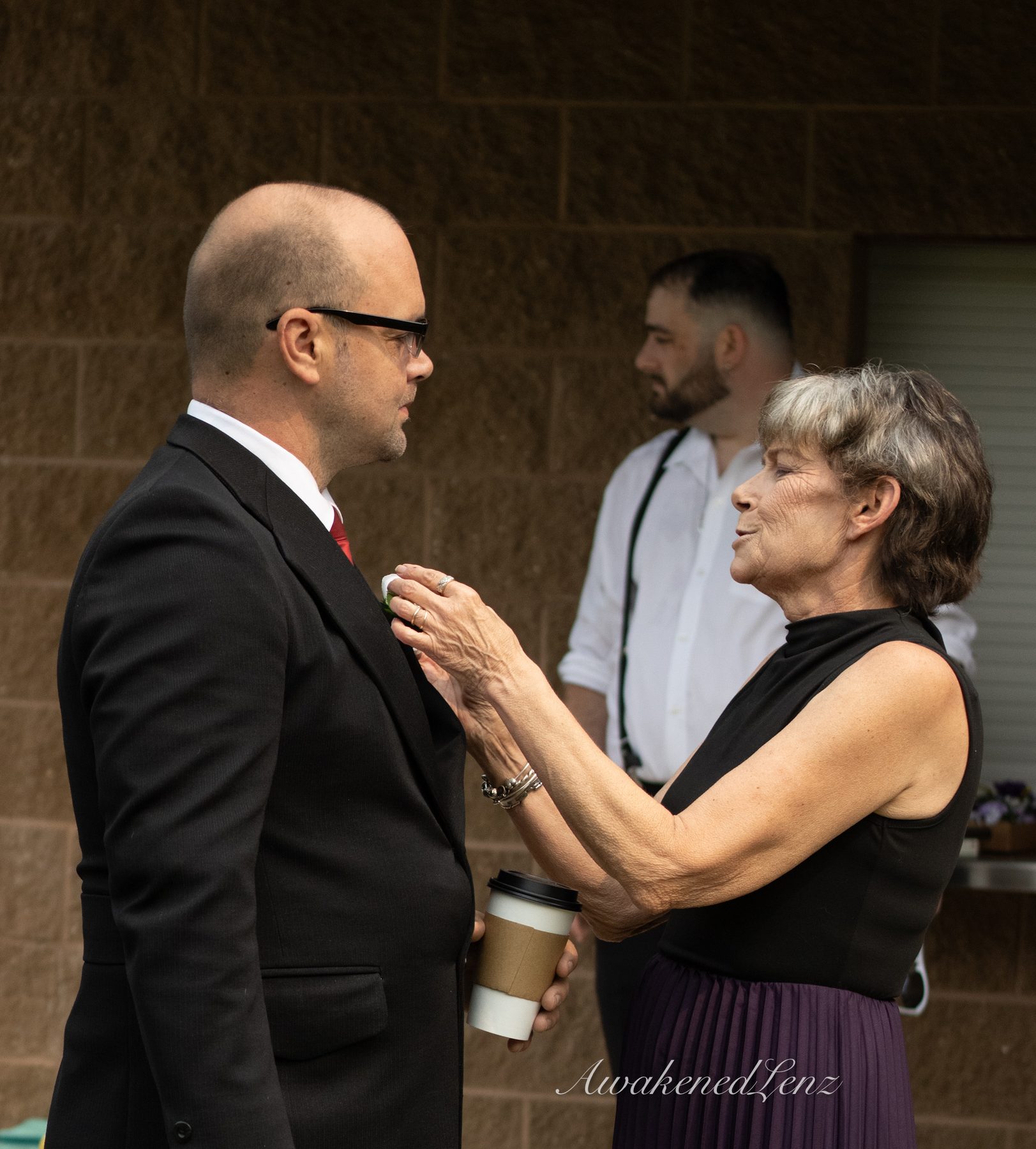 A lakeside wedding ceremony, frame 29 of 33