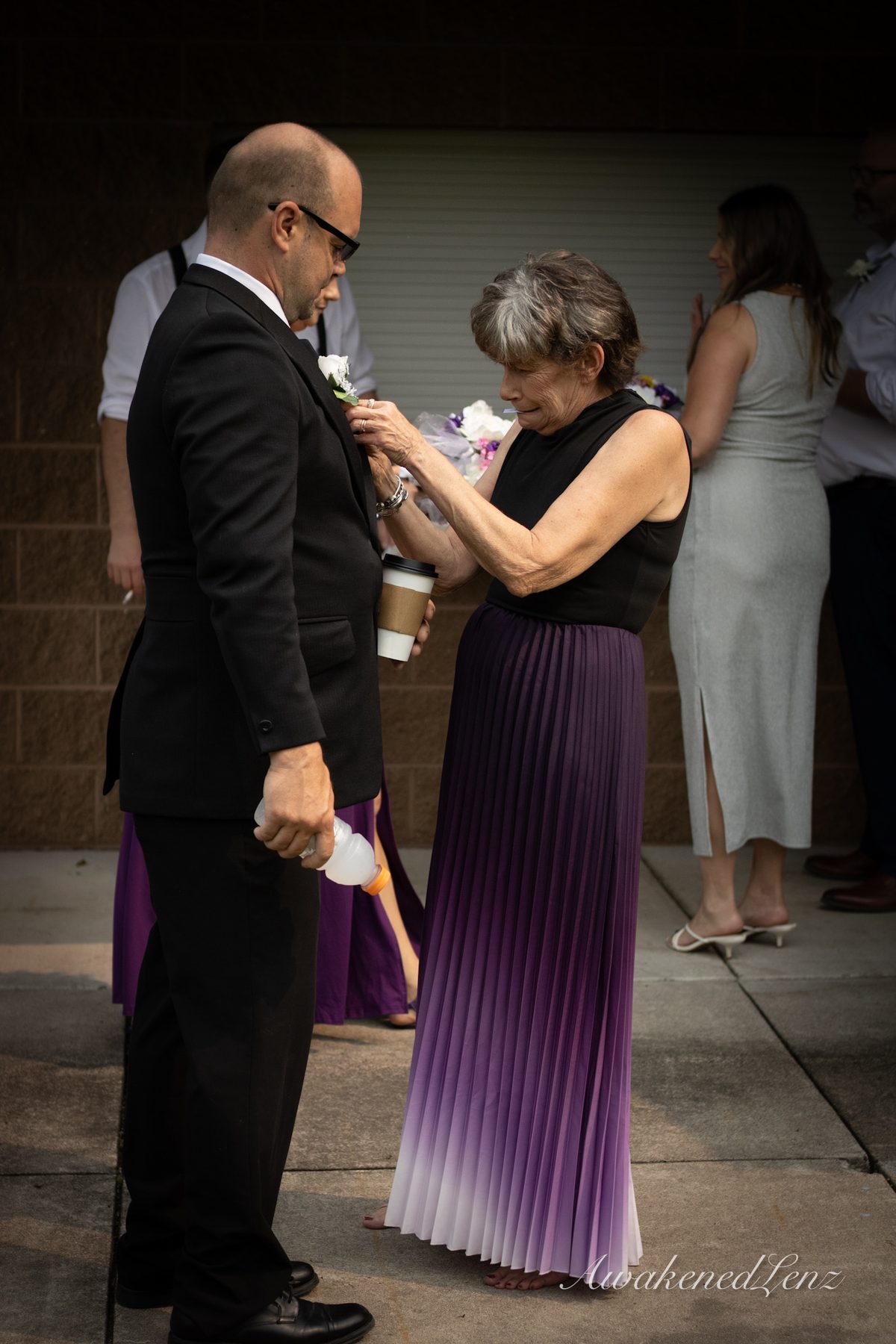 A lakeside wedding ceremony, frame 30 of 33