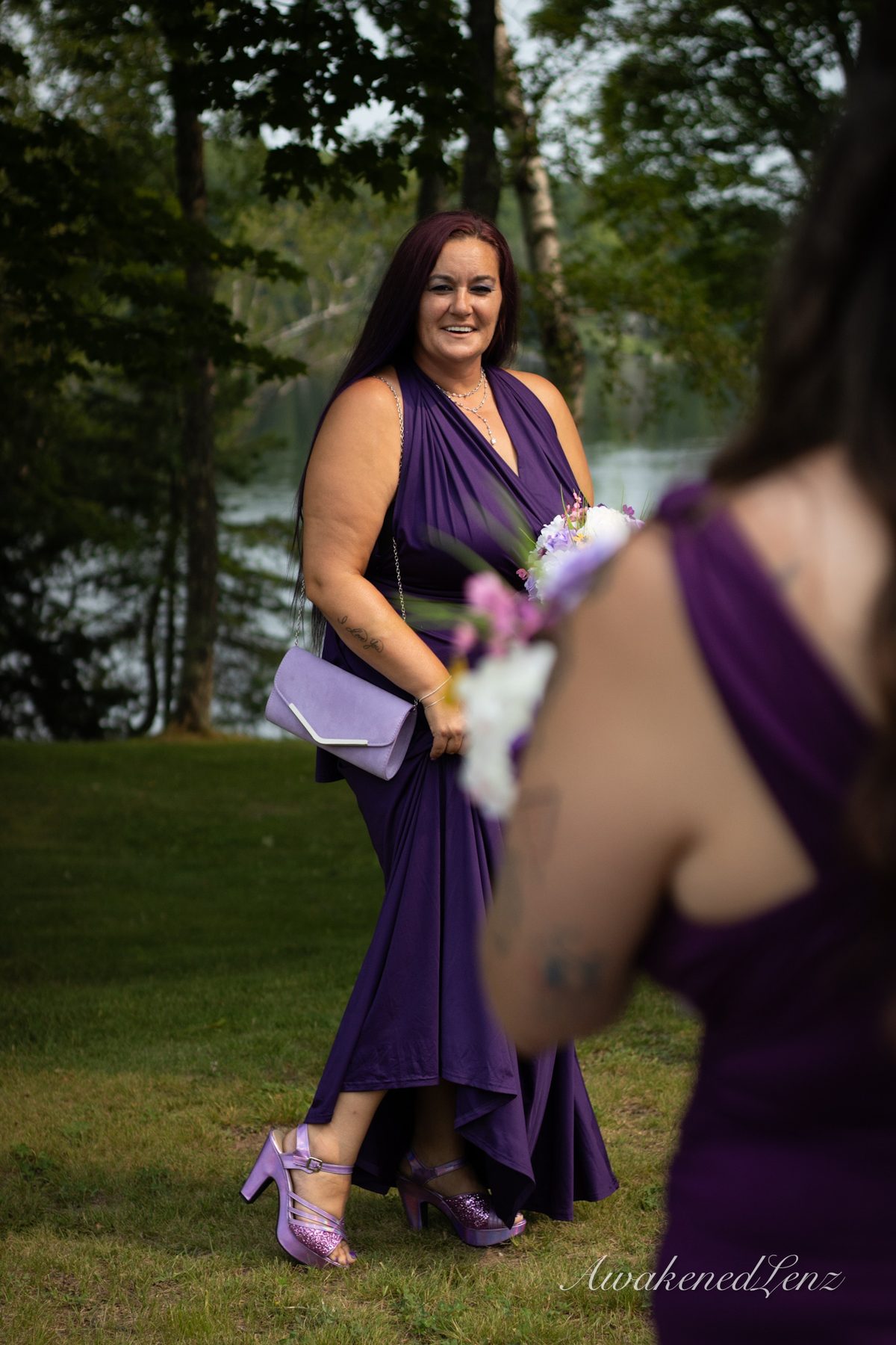 A lakeside wedding ceremony, frame 32 of 33