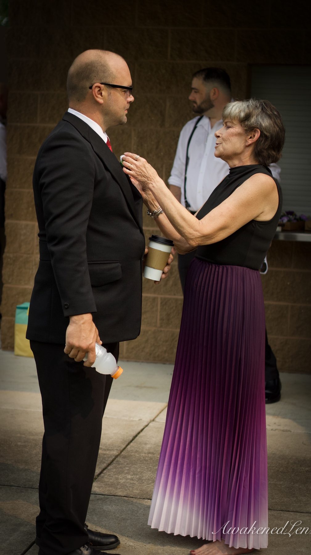 A lakeside wedding ceremony, frame 33 of 33