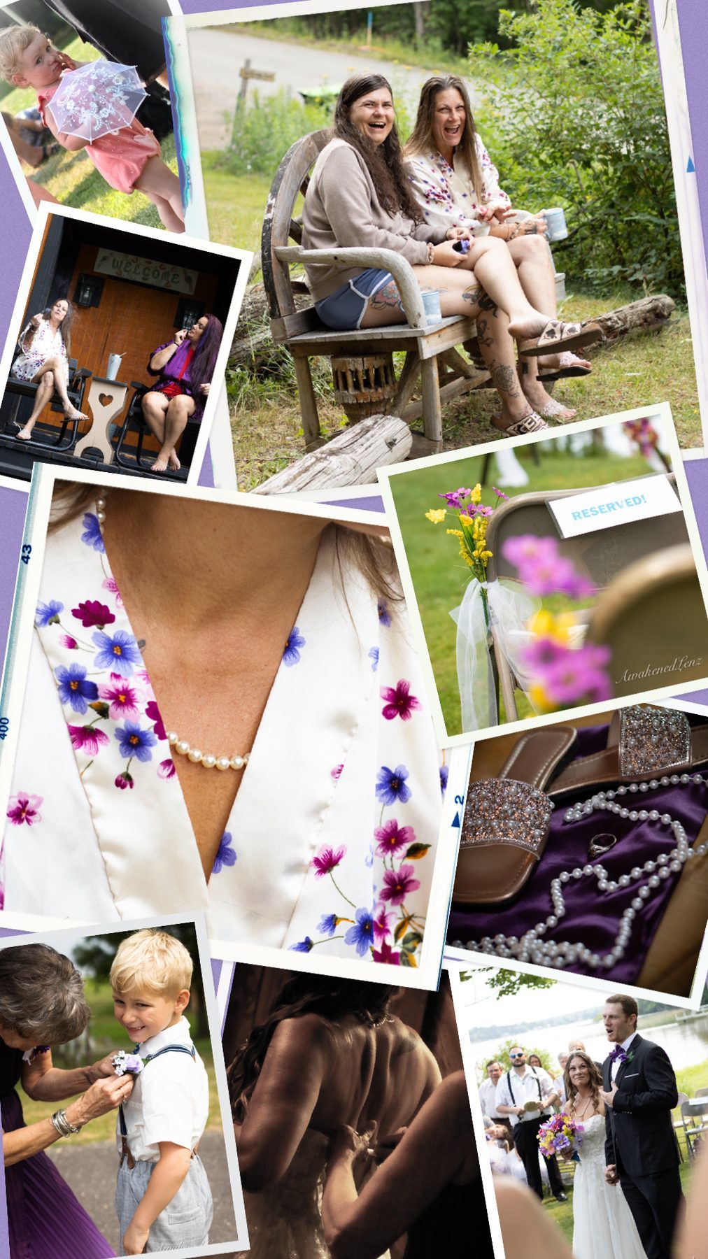 A moment from across a full wedding day, frame 3 of 5
