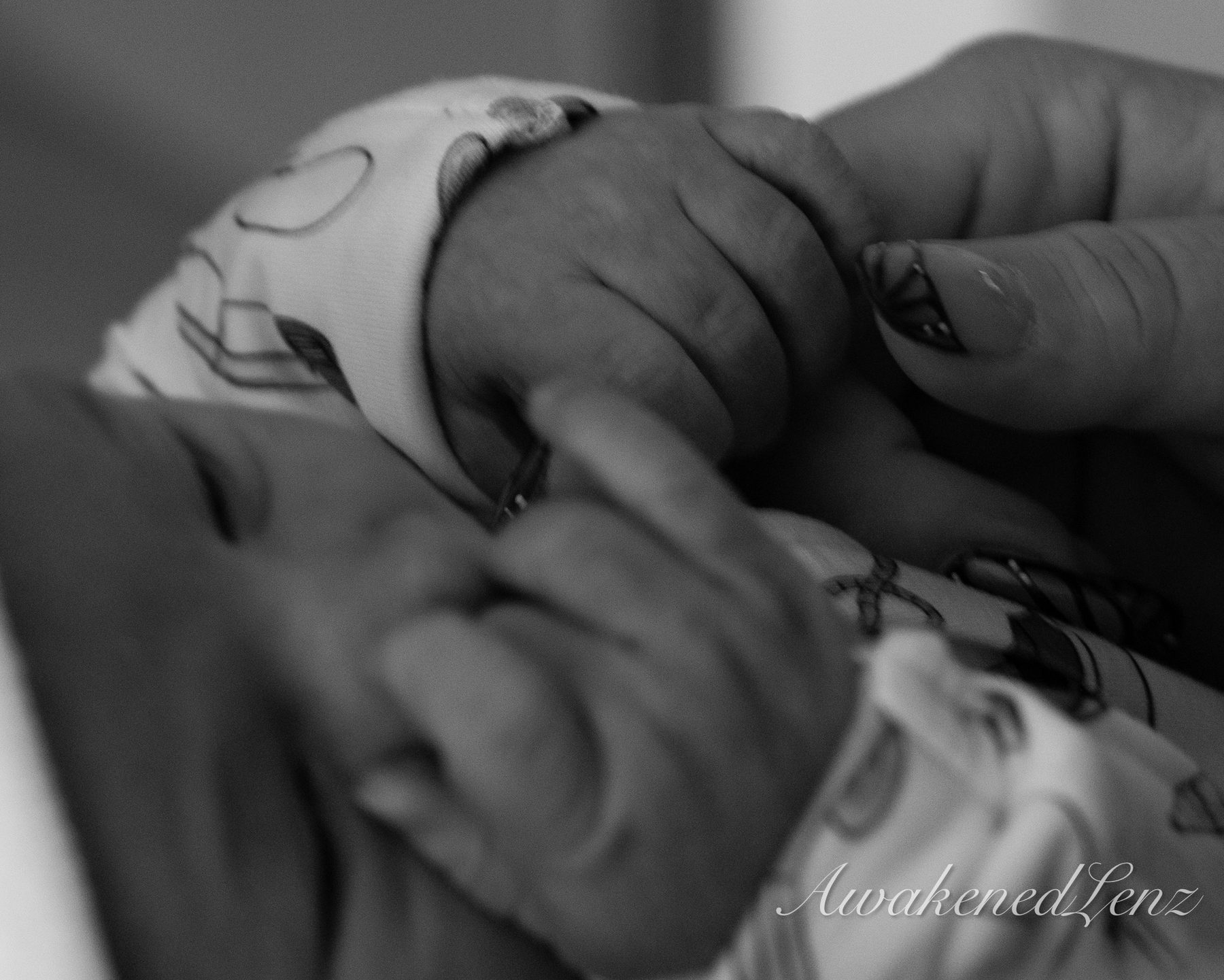 A newborn in the first days after birth, frame 24 of 72