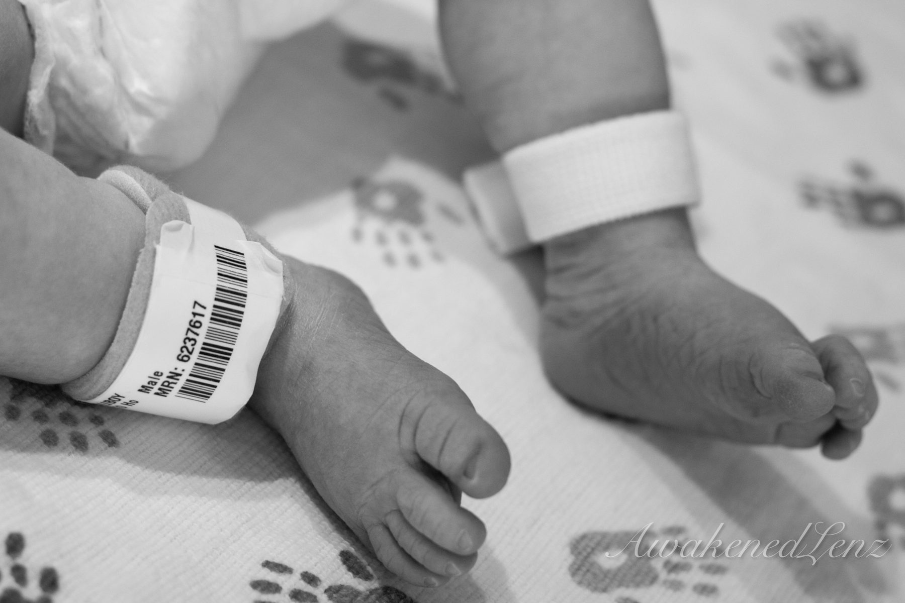 A newborn in the first days after birth, frame 40 of 72